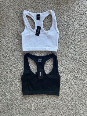 Express Racerback Crop Tanks (2)